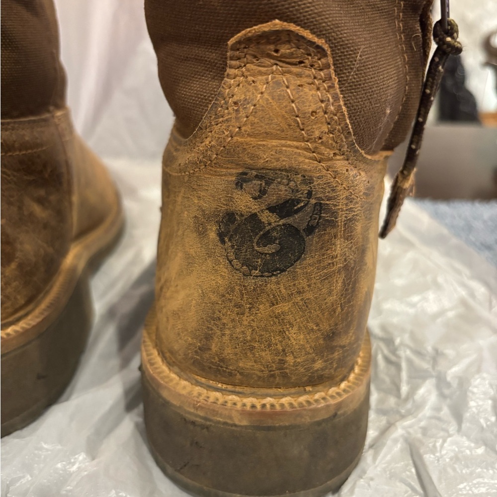 Brown Leather Justin’s Snake resistant Men's Boots - Picture 8 of 12